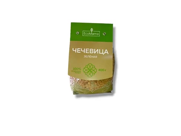 Экомама зеленая Чечевица 400 гр