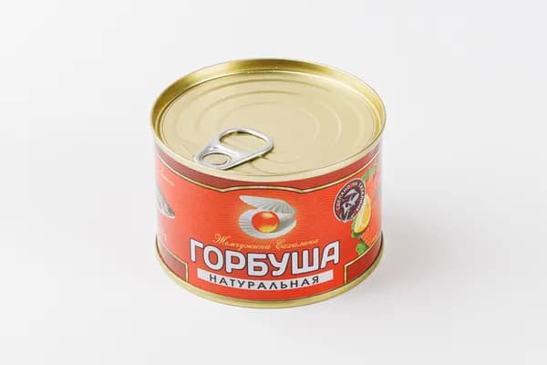 Горбуша натуральная 240 гр. ж/б ключ, шт