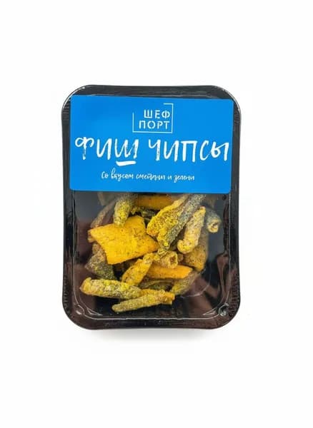 Фишчипсы со вкусом сметаны и зелени 80 гр СТМ
